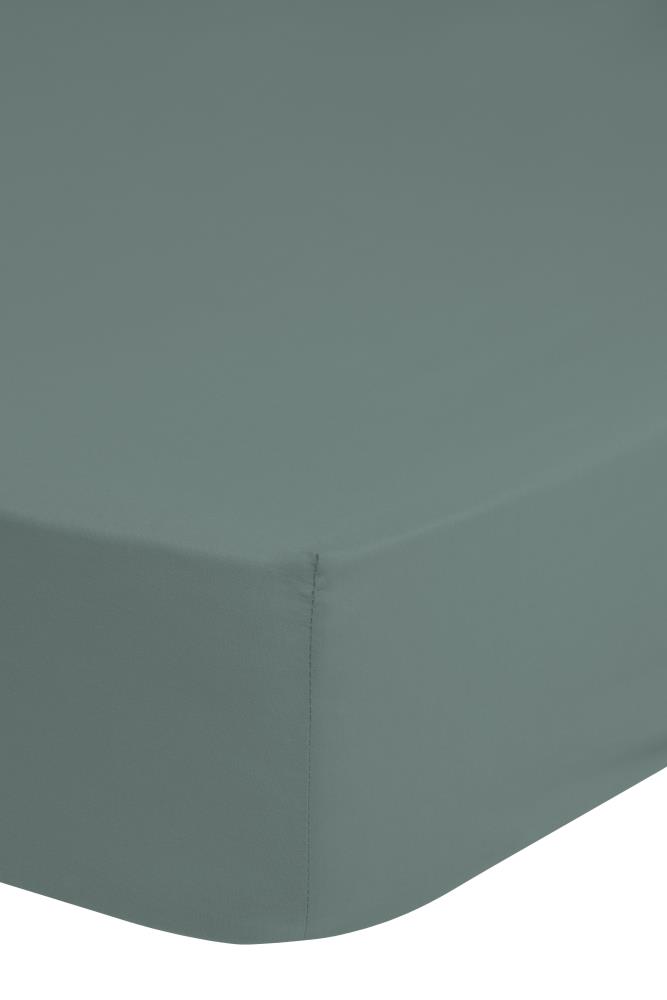 Good Morning Hoeslaken "Uni" - Groen - (60x120 cm) - 100% Katoen - Afbeelding 6