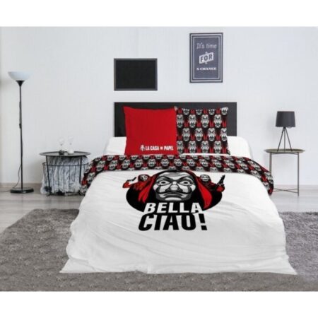 La Casa de Papel Dekbedovertrek - 200 x 200 cm - 65 x 65 cm - 100% katoen