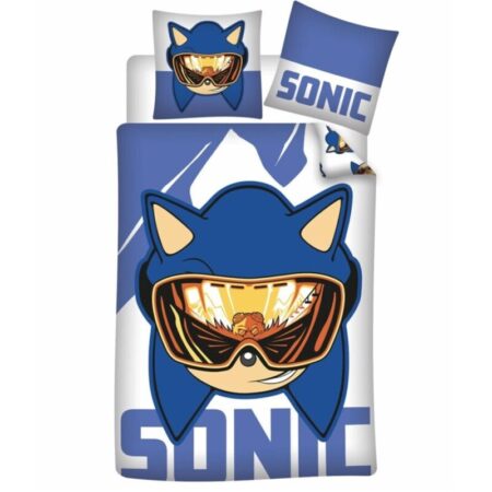 Super Sonic Dekbedovertrek - 140 x 200 cm - 65 x 65 cm - Flanel