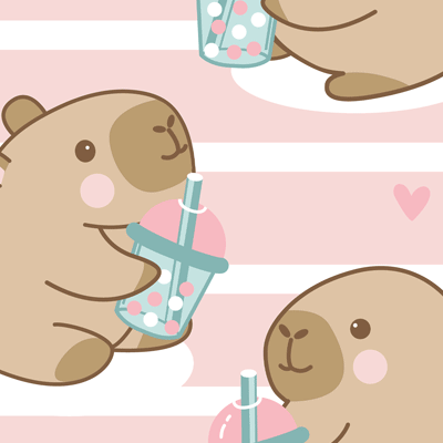 Capybara dekbedovertrek