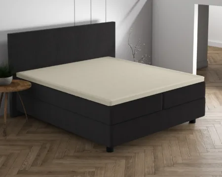Dreamhouse Dubbel Jersey 220 gr. Topper Hoeslaken Creme 160/180 x 200/220 cm
