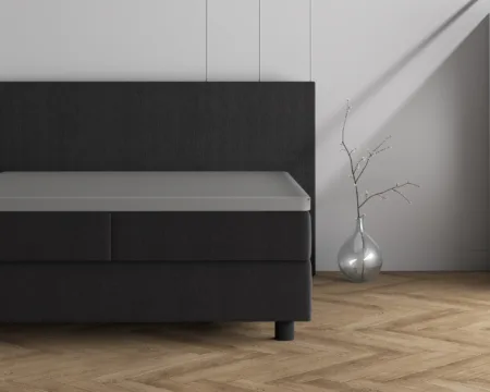 Dreamhouse Dubbel Jersey 220 gr. Topper Hoeslaken Grijs 160/180 x 200/220 cm