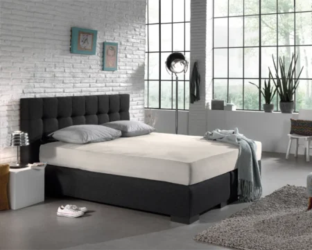 Dreamhouse Enkel Jersey 135 gr. Hoeslaken Creme 160/180 x 200 cm