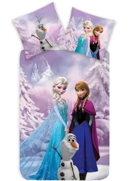 Frozen Friendship peuterdekbedovertrek - 100 x 140 cm - Katoen