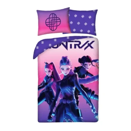 K-pop Demon Hunters dekbedovertrek warriors 140 x 200 cm - katoen