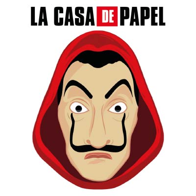 La Casa de Papel dekbedovertrek