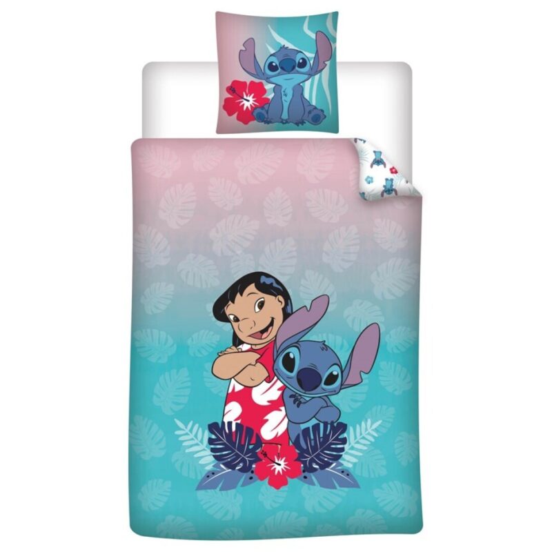 Stitch dekbedovertrek Lilo & Stitch 140 x 200 cm - 65 x 65cm - polyester - pre order