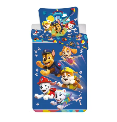 Paw Patrol peuterdekbedovertrek Brave 100 x 135 cm - 40 x 60 cm
