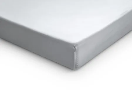 Primaviera Deluxe Topper Satijn Hoeslaken Wit 90 x 200 cm