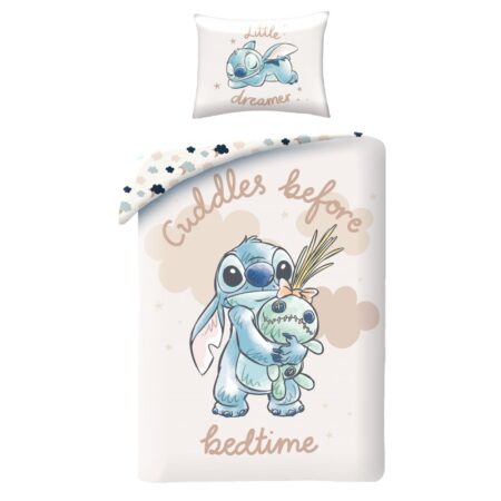 Stitch Dekbedovertrek Cuddles 140 x 200 cm - 70 x 90 cm - katoen
