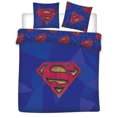 Superman Dekbedovertrek 240 x 220 cm polykatoen