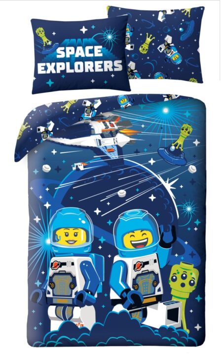 Lego Dekbedovertrek City - 140 x 200 cm - 70 x 90 cm - 100% Polyester