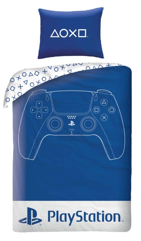 Playstation Dekbedovertrek - 140 x 200 cm - 70 x 90 cm - 100% Polyester