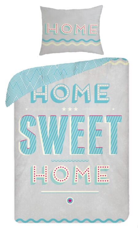 Sweet Home dekbedovertrek Home Sweet Home 140 x 200 cm + 70 x 90 cm - katoen