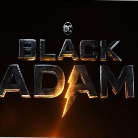 Black Adam fleece deken