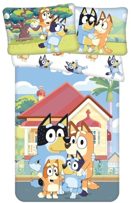 Bluey Peuterdekbedovertrek  home - 100 x 135 cm - Katoen
