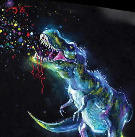Dino dekbedovertrek