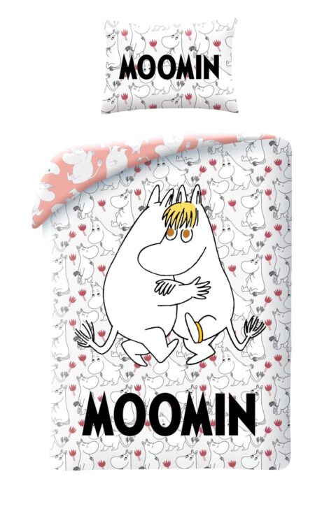 Moomin Dekbedovertrek - 140 x 200 cm - 50 x 70 cm - 100% katoen