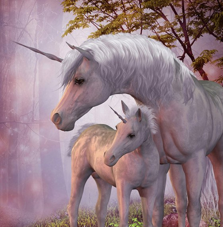 Unicorn dekbedovertrek