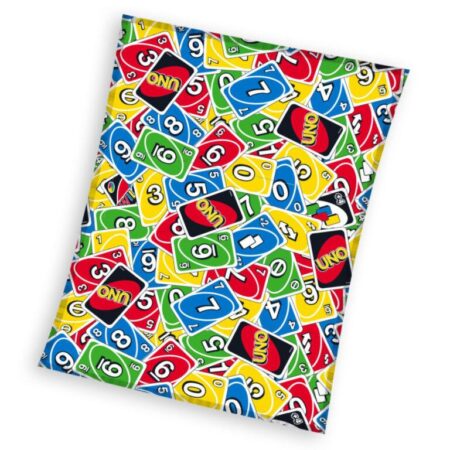 Uno fleece deken
