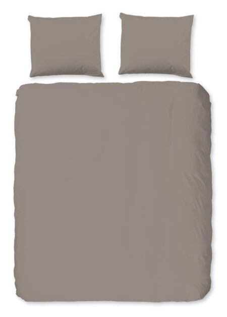 HIP Dekbedovertrek "Uni" - Off-Wit - (200x220 cm) - 100% Katoen