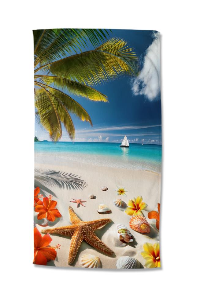 Good Morning Strandlaken "Havana" - Multi - (100x180 cm) - 100% Polyester