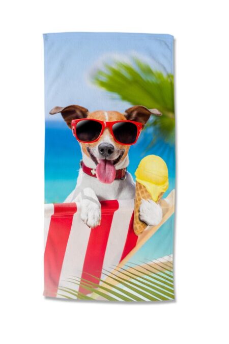 Good Morning Kinderstrandlaken "Diesel" - Multi - (75x150 cm) - 100% Polyester