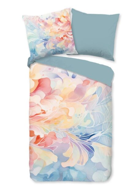 Pure Dekbedovertrek "Papaya" - Multi - (200x200 cm) - 100% Polyester