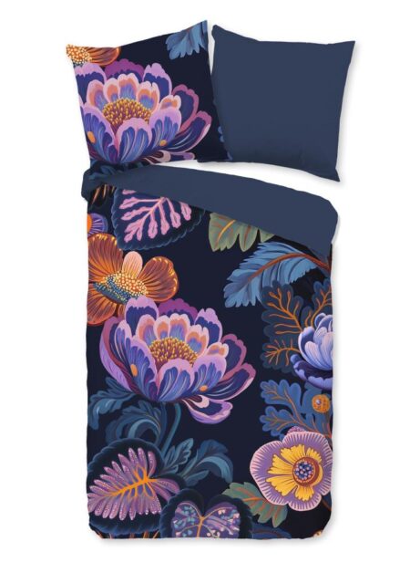 Pure Dekbedovertrek "Sharira" - Blauw - (200x200 cm) - 100% Polyester