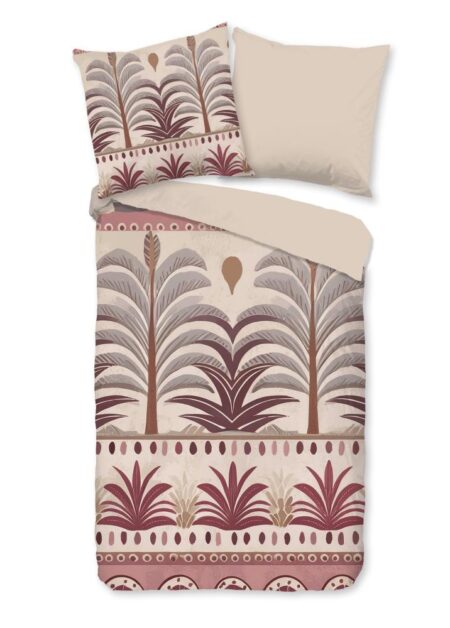 Good Morning Dekbedovertrek "Cabana" - Bruin - (155x220 cm) - 100% Katoen