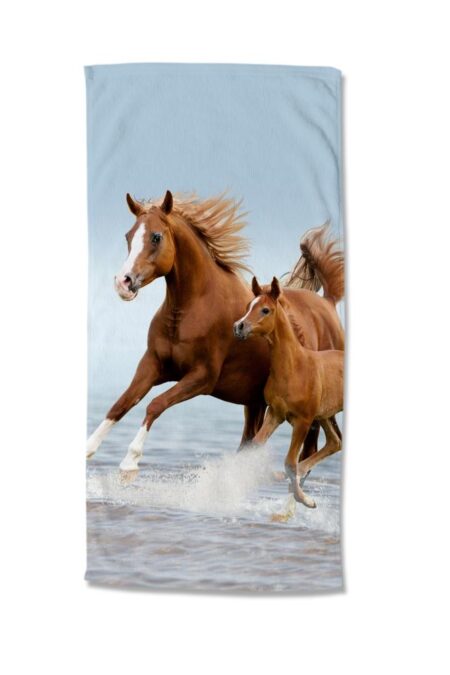 Good Morning Kinderstrandlaken "Free" - Multi - (75x150 cm) - 100% Polyester