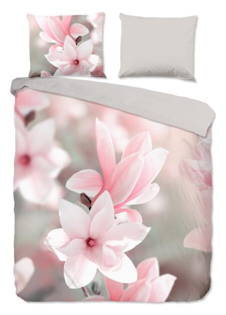 Pure Dekbedovertrek "Magna" - Roze - (240x220 cm) - 100% Polyester
