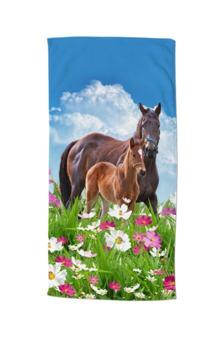 Good Morning Kinderstrandlaken "Dora" - Multi - (75x150 cm) - 100% Polyester