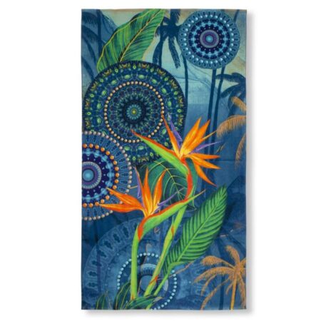 HIP Strandlaken "Novia" - Multi - (100x180 cm) - 100% Katoen