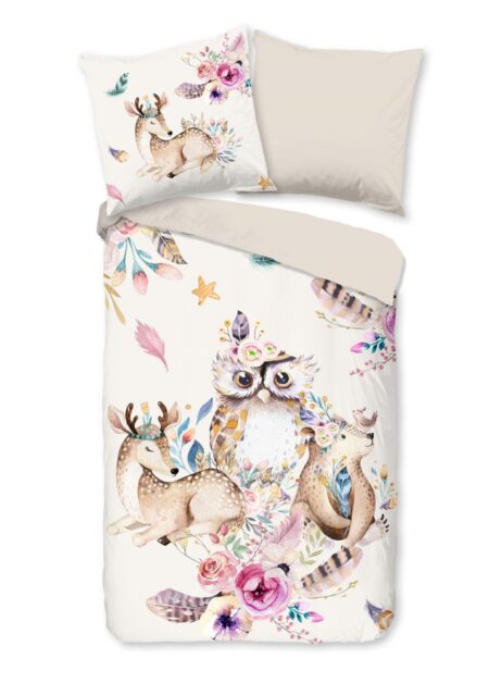 Pure Kinderdekbedovertrek "Meandra" - Multi - (135x200 cm) - 100% Polyester