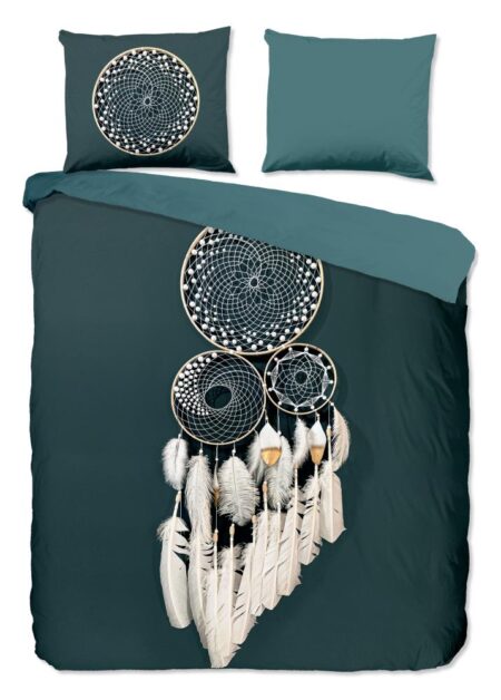 Pure Dekbedovertrek "Catch" - Blauw - (200x220 cm) - 100% Polyester