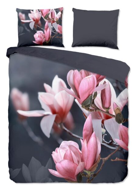 Pure Dekbedovertrek "Macy" - Grijs - (240x220 cm) - 100% Polyester