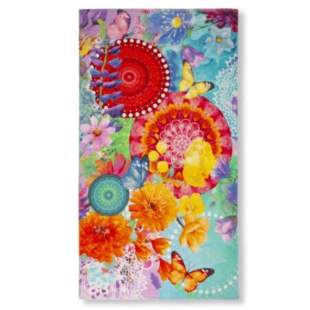 HIP Strandlaken "Vitori" - Multi - (100x180 cm) - 100% Katoen