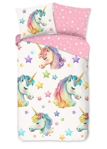 Pure Kinderdekbedovertrek "Fancy" - Multi - (140x220 cm) - 100% Polyester