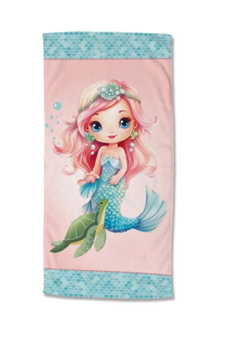 Good Morning Kinderstrandlaken "Alisse" - Multi - (75x150 cm) - 100% Polyester