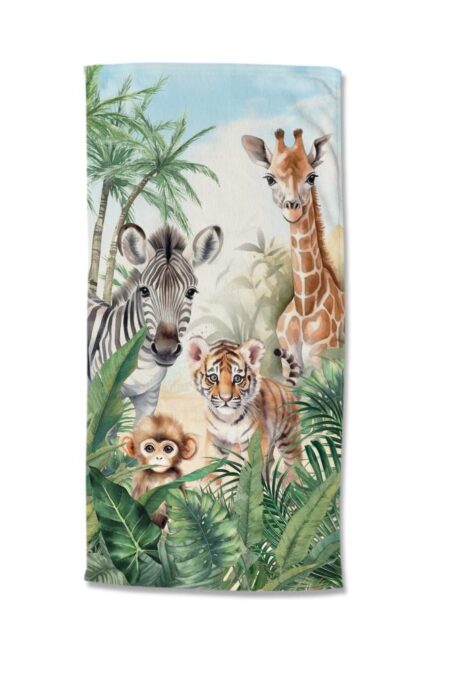 Good Morning Kinderstrandlaken "Thabo" - Multi - (75x150 cm) - 100% Polyester