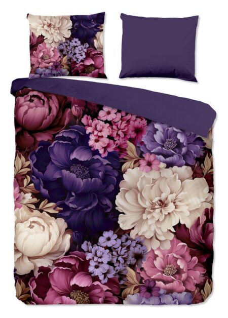 Pure Dekbedovertrek "Triade" - Paars - (240x220 cm) - 100% Polyester