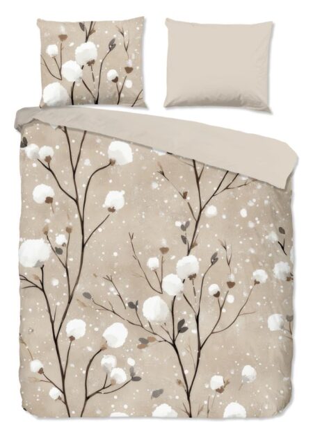 Pure Dekbedovertrek "Ralfa" - Bruin - (240x220 cm) - 100% Polyester