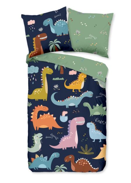 Pure Kinderdekbedovertrek "Terra" - Multi - (135x200 cm) - 100% Polyester