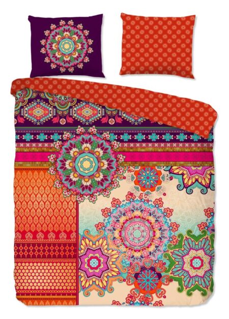 HIP Dekbedovertrek "Sherhia" - Multi - (155x220 cm) - 100% Katoen
