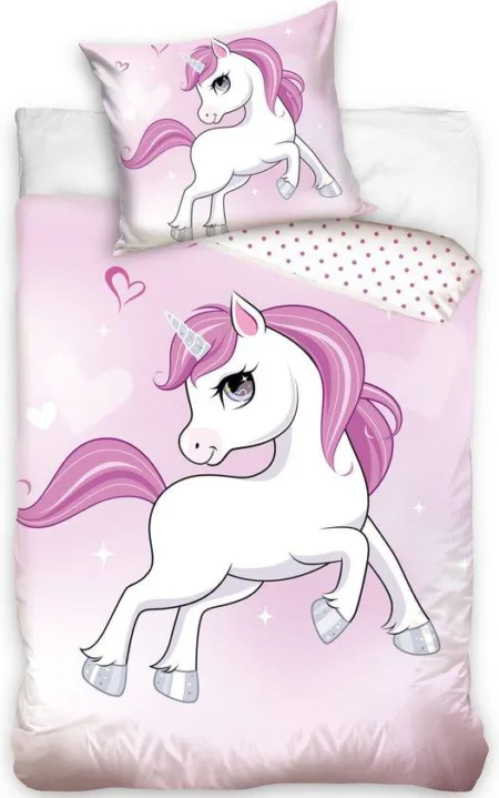 Animal Pictures BABY Dekbedovertrek, Unicorn - 100 x 135 cm - Katoenen