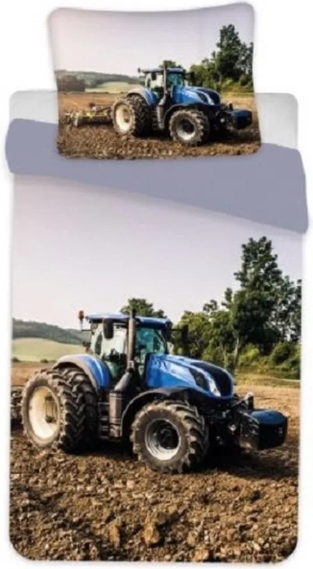 Sweet Home Dekbedovertrek tractor- 100 x 135 cm