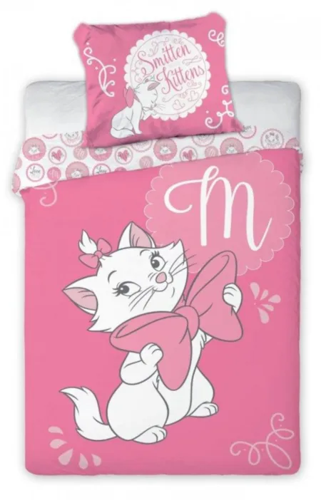 Disney Aris to Cats dekbedovertrek Strik 100 x 135 cm Katoen