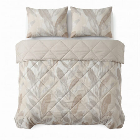 Dreamhouse Lazy dekbed Gacho Taupe Met Kussenslopen 240 x 220 cm