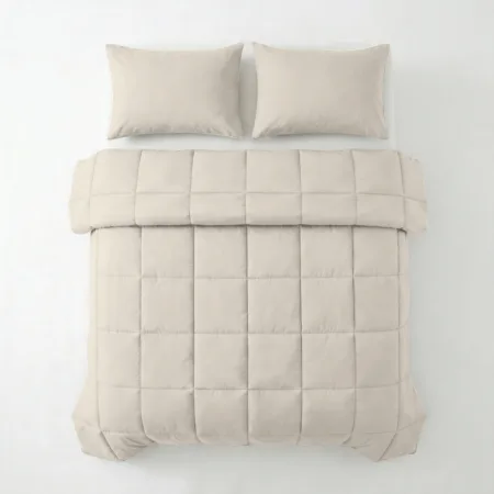 Primaviera Deluxe Lazy Dekbed Percale Beige 140 x 220 cm